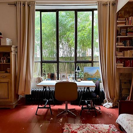 Appartamento Warm And Cosy Loft In Paris With A Private Outdoor Esterno foto