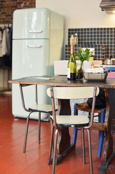 Appartamento Warm And Cosy Loft In Paris With A Private Outdoor Esterno foto